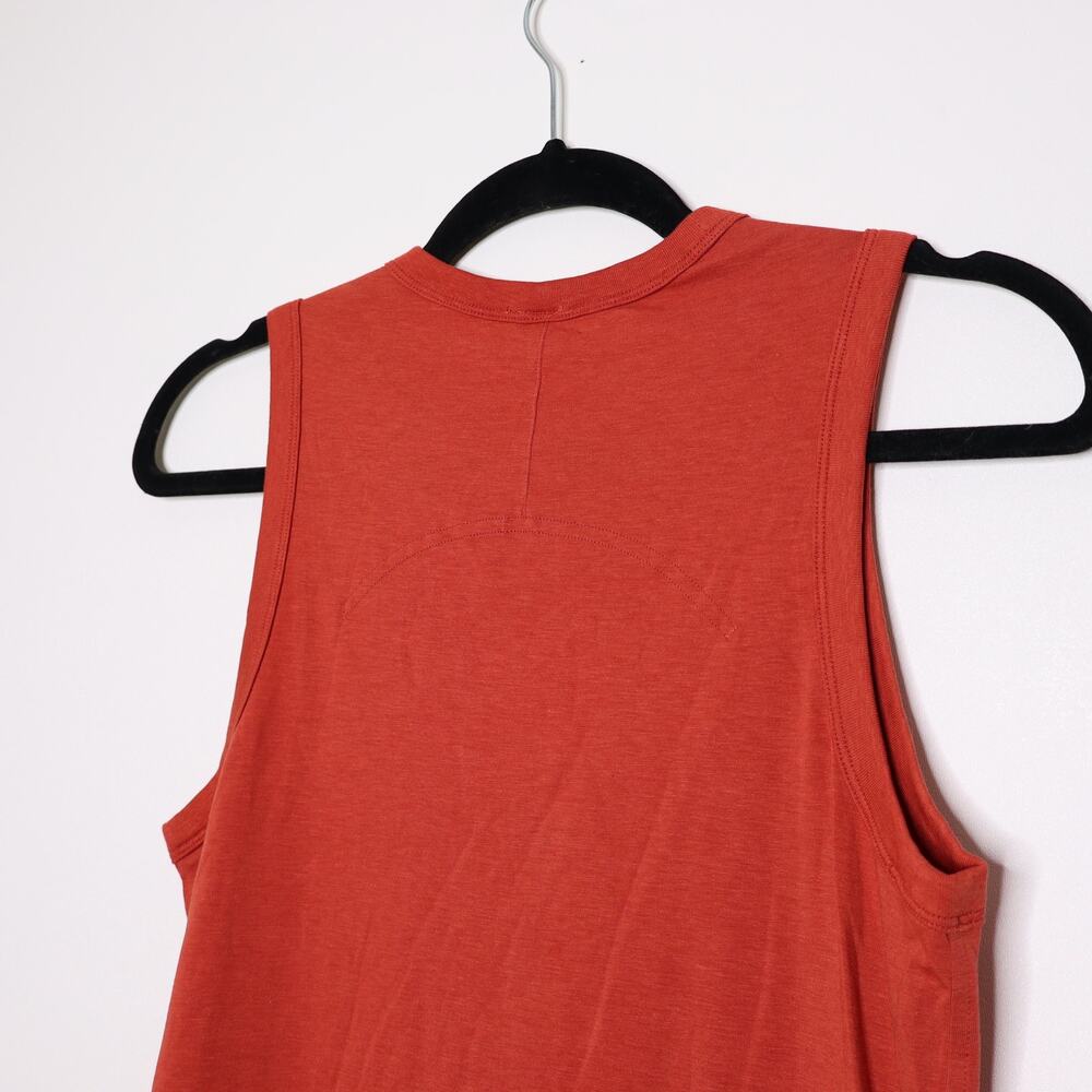 lululemon athletica Orange Cotton Mini Dress - Picture 10 of 12
